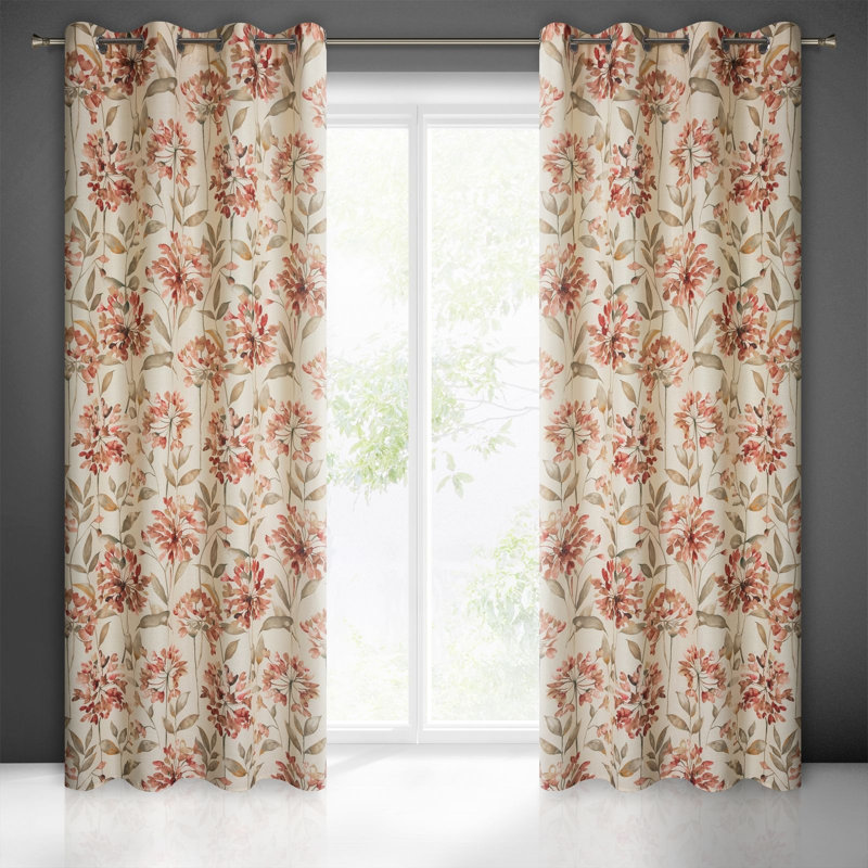 Abdelmadjid Semi Sheer Curtains Single Panel