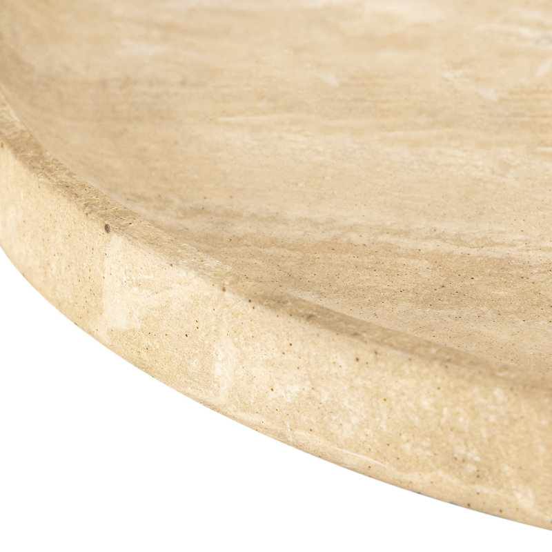 Quiller Large Serving Platter Resin, 16.1" W x 16.1" D