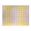 Tapis jaune / blanc à carreaux-53651216