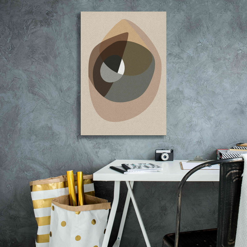 "Workup 6" par Design Fabrikken sur toile, H 26 po x l 18 po x P 0,75 po