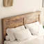Base de lit plateforme en bois-121082757