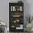 Juiliana Stepped Bookcase Wall w/ Four Bookcases