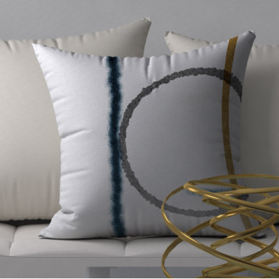 Abstract Throw Pillow