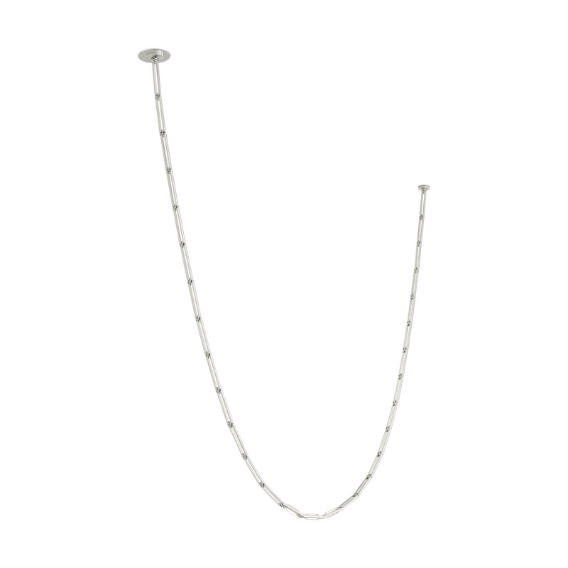 Catena 3 - Light LED Pendant, Polished Nickel, 149.4" H x 149.4" W x 0.9" D