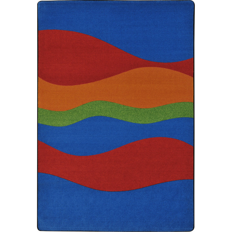 Flow© Abstract Indoor Rug, 5'4" x 7'8"