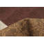 Tapis brun foncé à tissage plat Evajo
