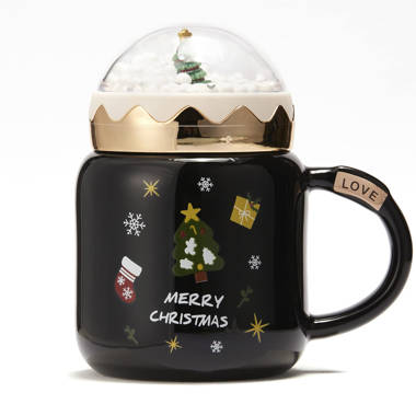 Starbucks Christmas Tree Double Layer Glass Mug - Seven Season