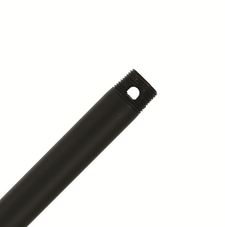 Ceiling Fan Downrod, 36" H x 1" W x 1" D, Matte Black