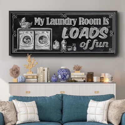 Loads of Fun- Framed Canvas