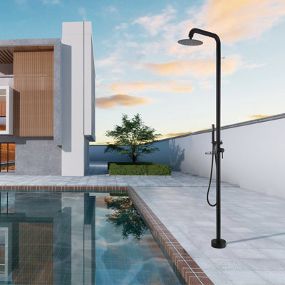 Outdoor Shower and Footwash Spout