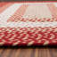 Waterbury Farmhouse Handmade Braided Red Area Rug-1973427926