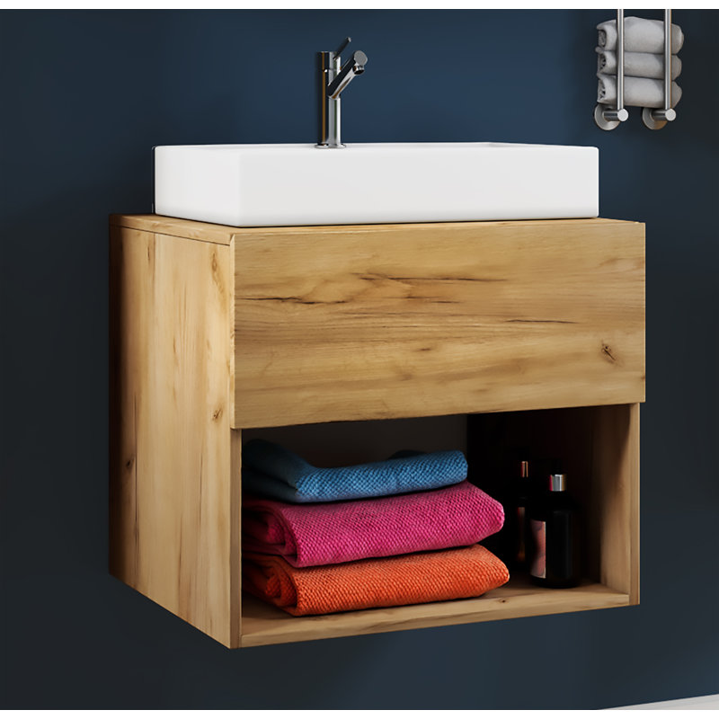 Rejwan Bathroom Vanity with Basin, Wood