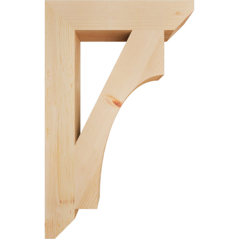 Support en bois Westlake, Sapin de Douglas, H 32 po x l 3,5 po x P 20 po
