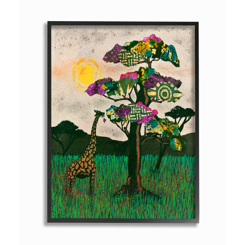 Giclée encadrée noir minuit, H 14 po x l 11 po x P 1,5 po