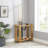 Solid Acacia Billiard Floor Rack-104310960