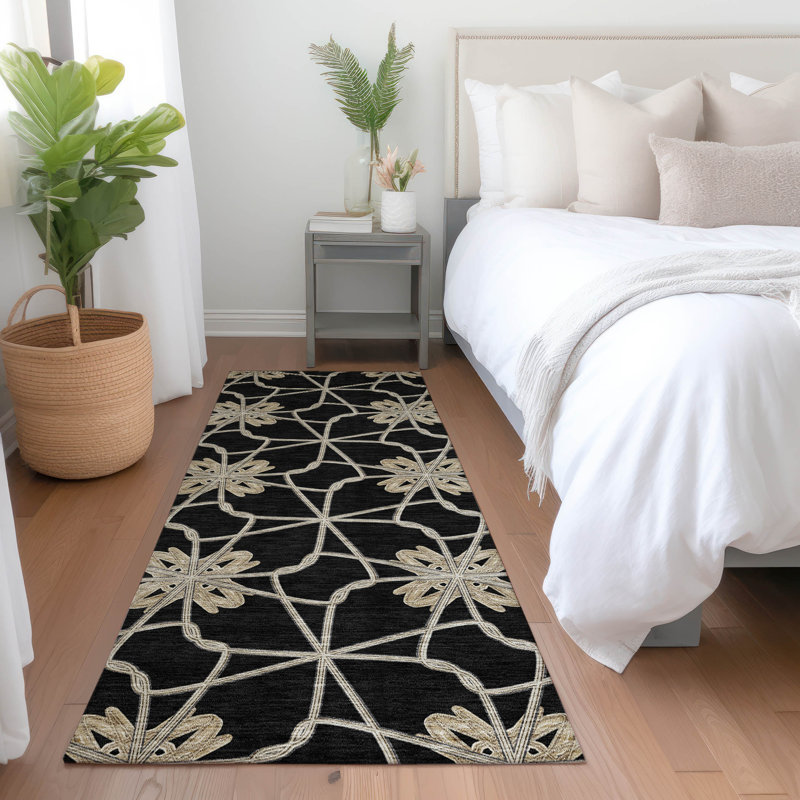  Chayden Area Rug with Non-Slip Backing, Runner 2'3" x 7'6"