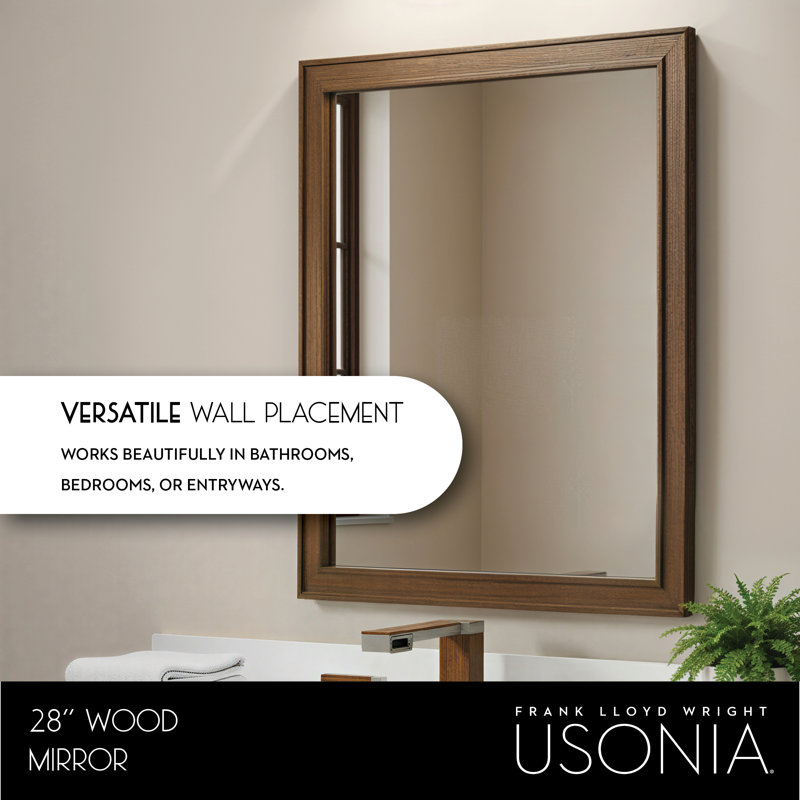 LaRay 22 Wood Mirror, 28 x .875 x 30