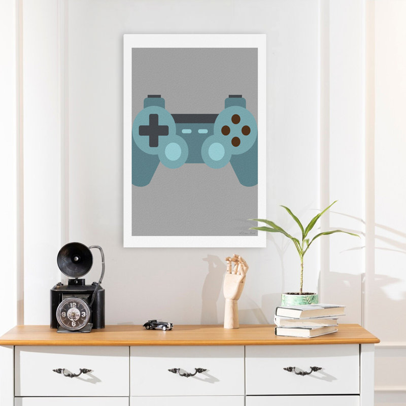 Contrôleur II - manette de jeu vidéo contemporaine, H 24 po x l 16 po