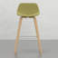 Tabouret de bar / hauteur de comptoir rembourré (ensemble de 2)-1083154670