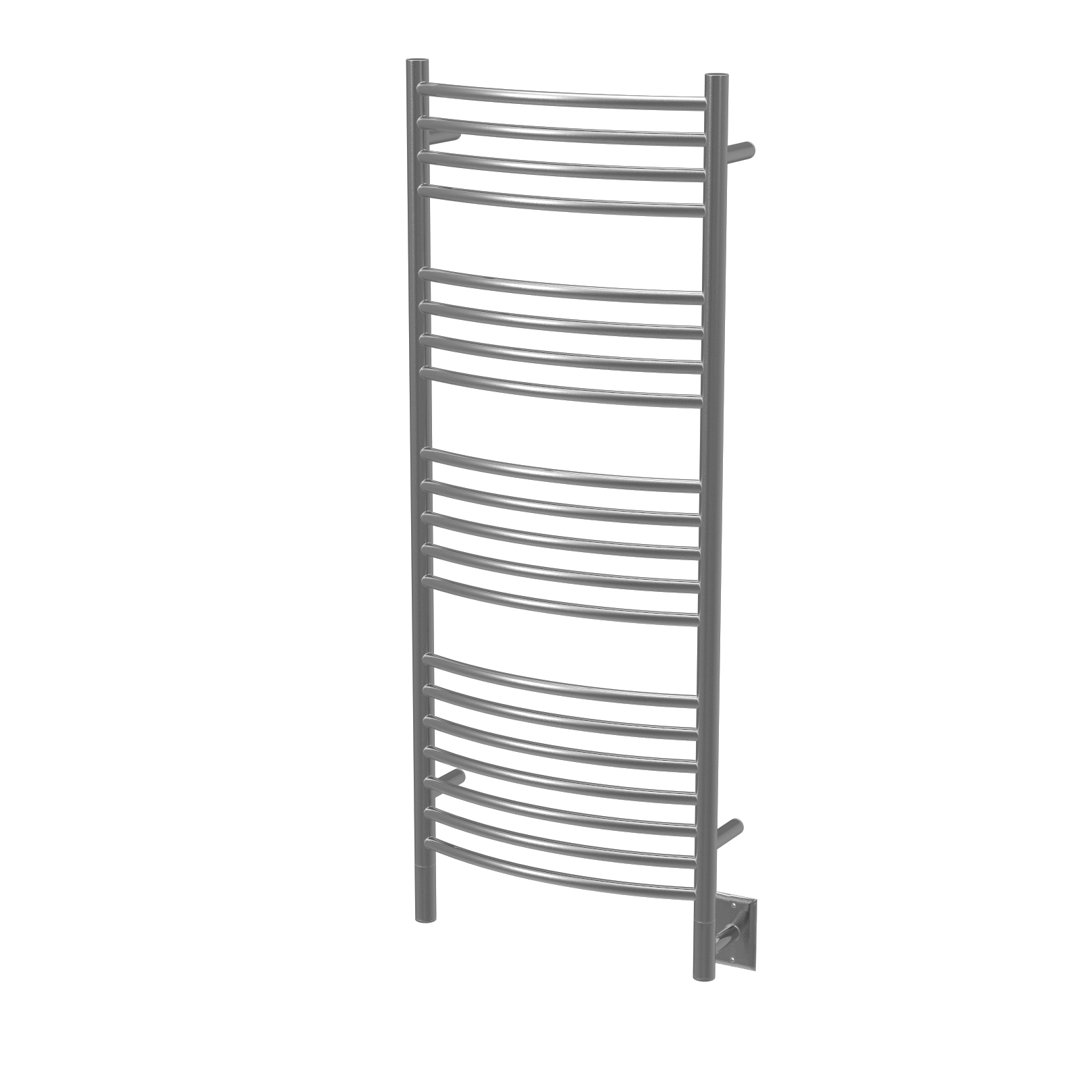 Jeeves Wall Mount Electric D Curved Towel Warmer Amba 