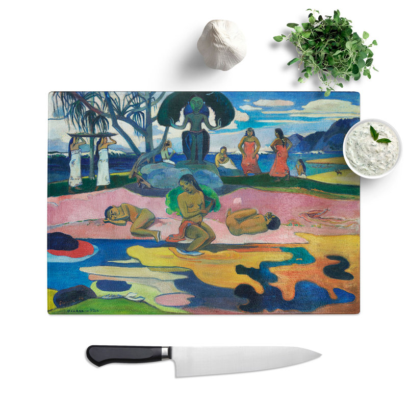 Day of the God by Paul Gauguin Chopping Board, 28.5cm W x 39cm L