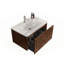 Meuble-lavabo mural moderne avec lavabo intégré et plusieurs fonctions-1907890779
