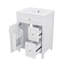 Meuble-lavabo 24 po avec lavabo en céramique 1 porte à fermeture douce et 2 tiroirs-1528926437