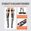 Jaleyiah Wrought Studio Drywall Stilts Aluminum Tool Stilts 24''-40'' Adjustable Painting Black