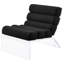 Chaise sans accoudoirs en acrylique Freeman