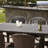6 - Person Wicker Patio Dining Set with Rectangular Table