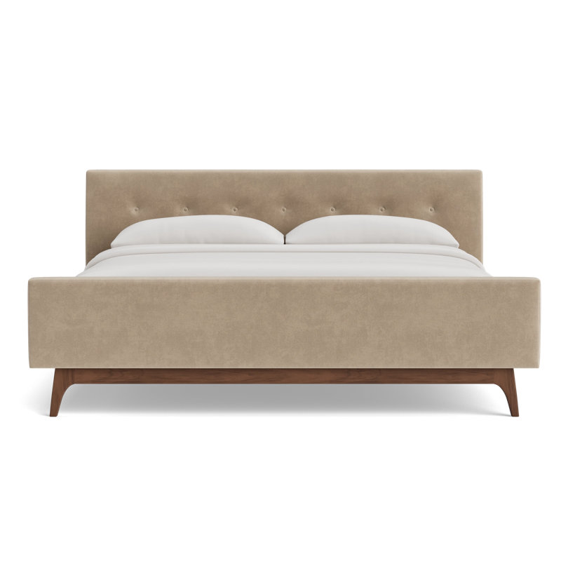 Tyler Bed, Performance Weave - Zinc, California King