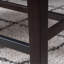 Tabouret de comptoir contemporain rembourré avec garniture cloutée-531845040