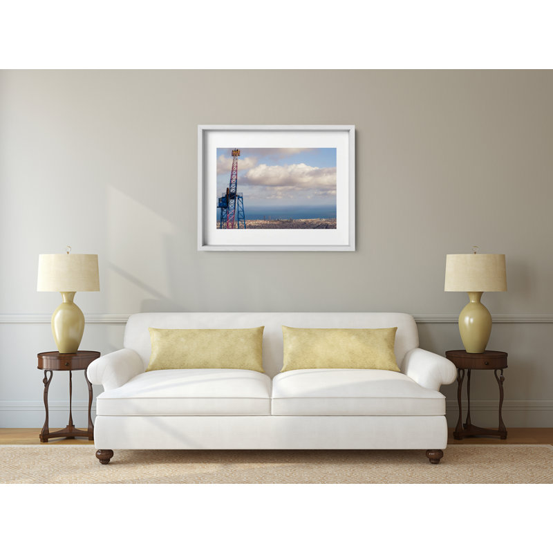 Lookout Point Print by Joseph Regan, 14" H x 16" W x 0.75" D, White