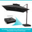 Antony 13' x 10' Rectangular Cantilever Umbrella, Weighted Base Does Not Include-699757917
