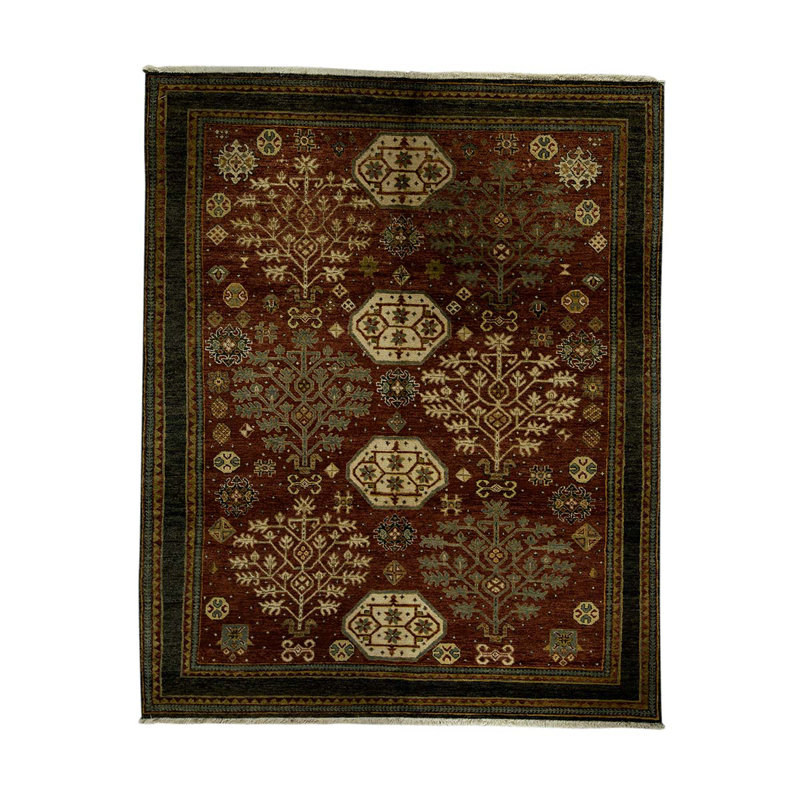 Wool Floral Area Rug