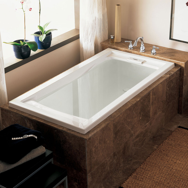 Evolution 60'' x 32'' Acrylic Bathtub, White