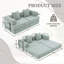 Canapé pliable et compressible-679927475