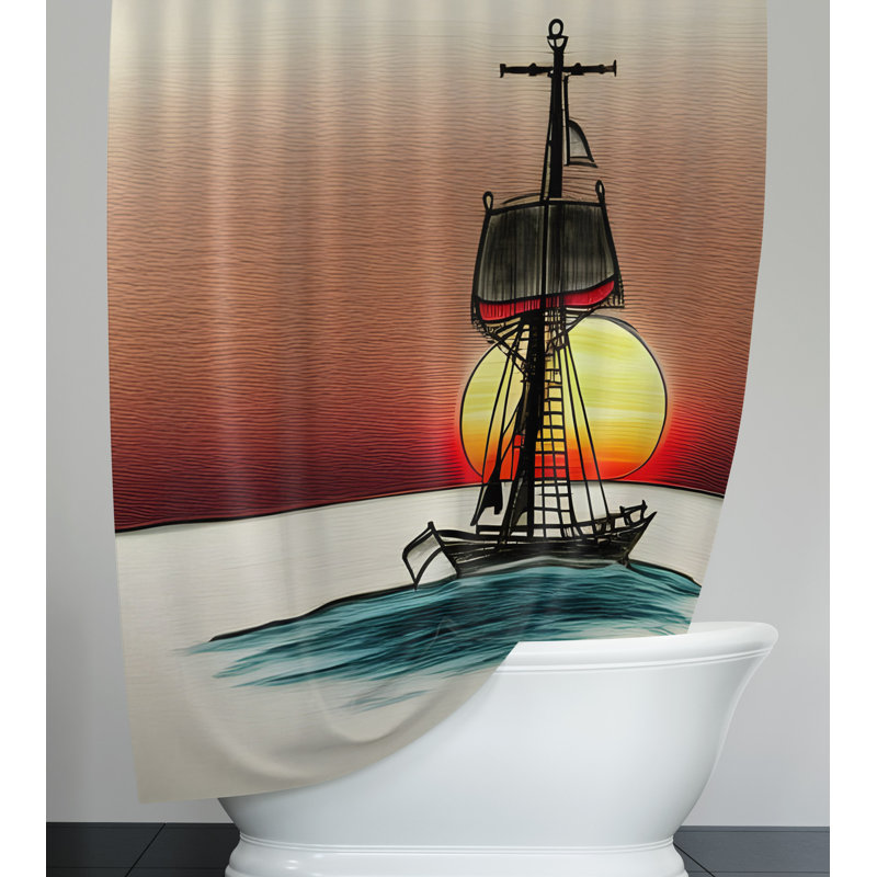 Rideau de douche Cochard, H 72 po x l 70 po