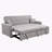 Convertible Sleeper Sofa Bed with Pullout Bed-106633592