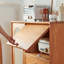 Buffet décoratif minimaliste en rotin de style japonais-1531456513
