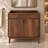 36" Mid-Century Modern Single Bathroom Vanity Base