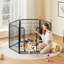 Panel Metal Exercise Pen With Door-124571610