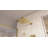 Essence Rainfall Shower Set with Shower Valve, Shower Head, Shower Arm, Handshower Holder, Handshower,and Hose, Brushed Brass-121486653