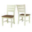 Chaise en bois massif Hensley-759171209