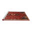 Tapis oriental multicolore tissé à la machine Oriental-706774256