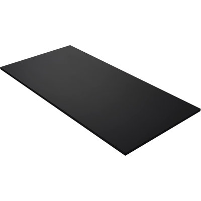 Kaboon Universal Tabletop, Solid One-Piece Melamine Table Top, Home and Office Countertop