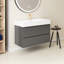 Meuble-lavabo simple 36 po avec plateau Semyah-1590014911-1590014908