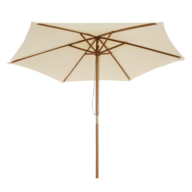 Brenlee 250cm Market Parasol, Beige