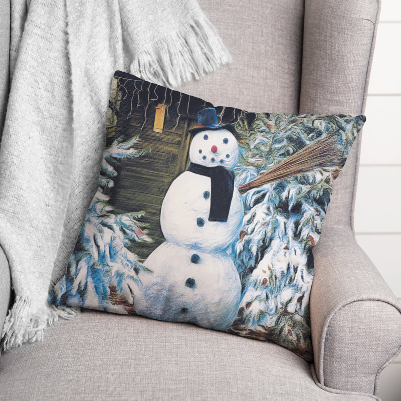 Throw Pillow, 18" H x 18" W