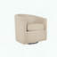 Chaise en velours côtelé beige 1 pièce-1218049406
